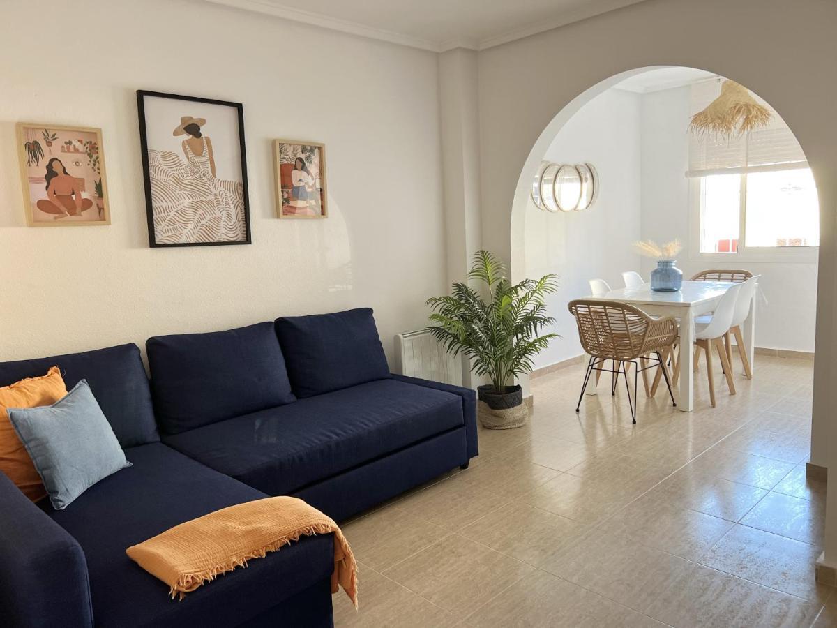 Casa Canarias En Alicante, Playa Y Piscina Гран-Алакант Экстерьер фото